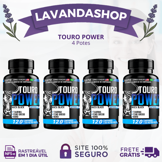 Touro Power – Energia, Equilíbrio e Desempenho Imbatível.
