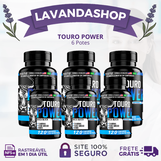Touro Power – Energia, Equilíbrio e Desempenho Imbatível.