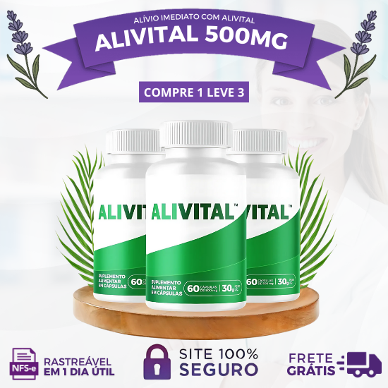 Alivital: A Solução Completa para o Bem-Estar e Energia - Promoção Oficial (Cada Kit Inclui 3 Potes do Alivital) + Frete Grátis!