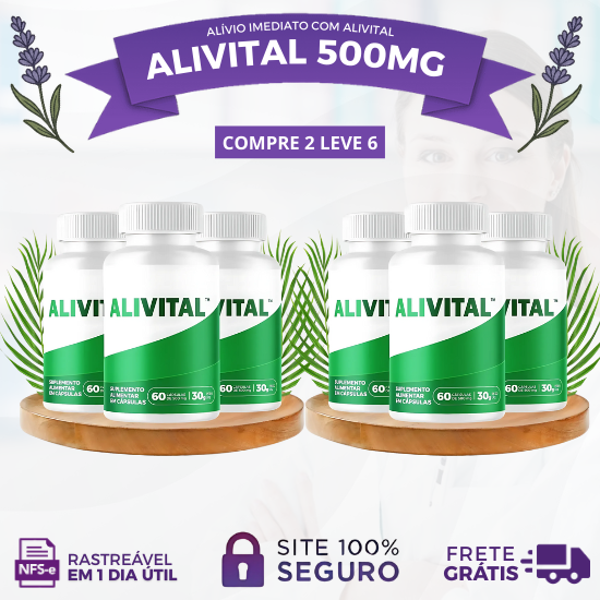 Alivital: A Solução Completa para o Bem-Estar e Energia - Promoção Oficial (Cada Kit Inclui 3 Potes do Alivital) + Frete Grátis!