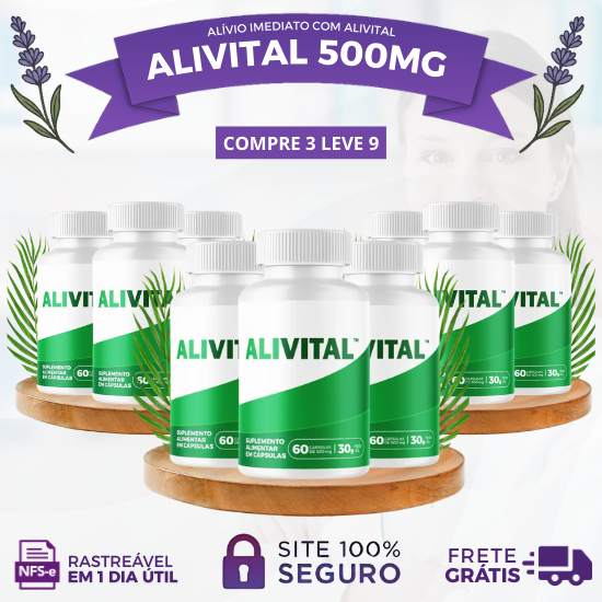 Alivital: A Solução Completa para o Bem-Estar e Energia - Promoção Oficial (Cada Kit Inclui 3 Potes do Alivital) + Frete Grátis!