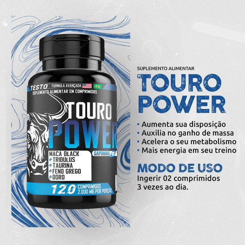 Touro Power – Energia, Equilíbrio e Desempenho Imbatível.